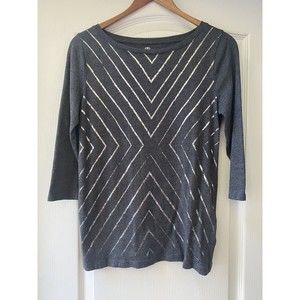 Tommy Hilfiger Striped Top Size XS Classic Fit